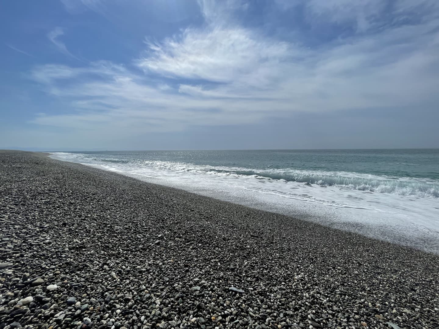 ツーリングからの海